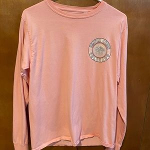 pink beaver creek colorado long sleeved shirt